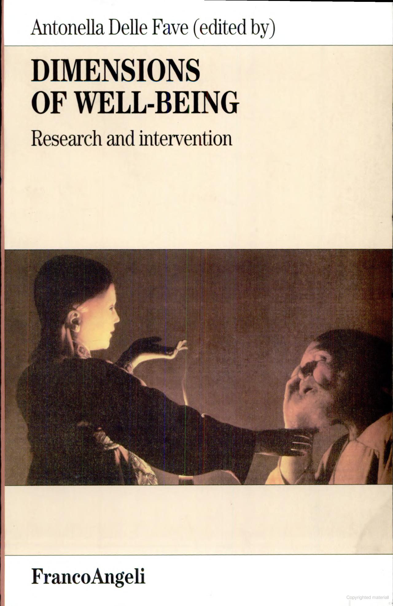 Book Cover of Dimensions of Well-Being